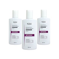 Shampoo Ketozinc Sin Sal 150Ml Dermo Sumak 3 Und